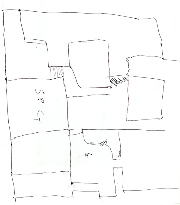 Figure 3. Patrick chose to draw “Dust2” in CounterStrike.