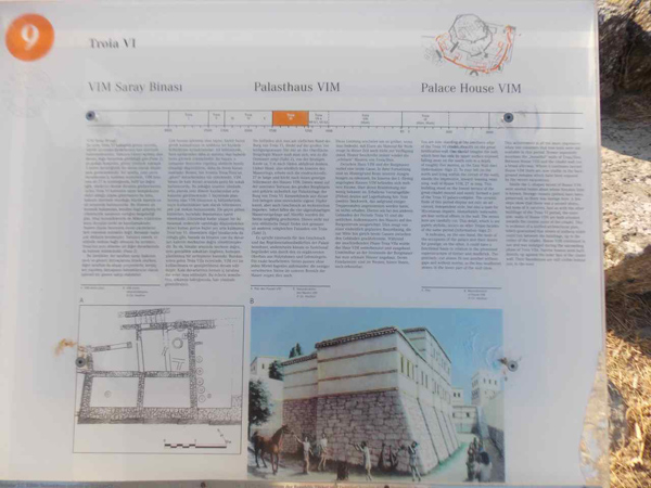 Figure 9. Procedural information on an informational sign (orange circle in upper-left-hand corner) found on the tourist route.