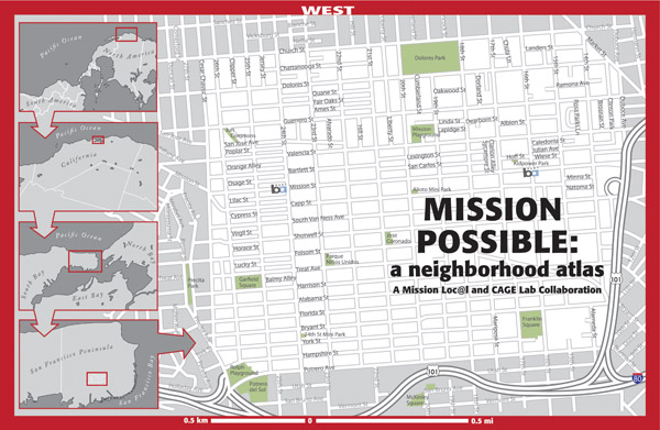 Figure 1. Mission Possible: A Neighborhood Atlas (2012), title page (missionpossiblesf.org).