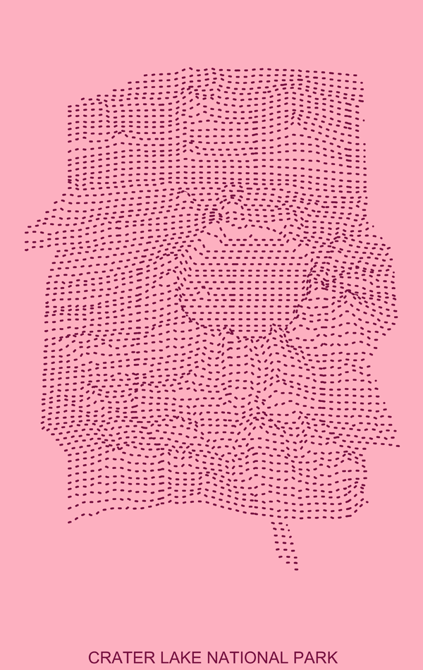 Figure 13. A different aesthetic spin on the same data file.
