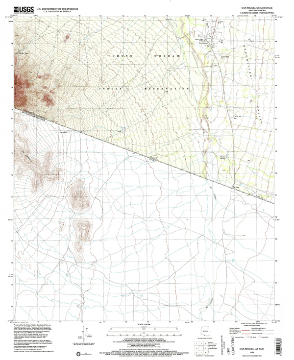 A USGS topographic map used as a source by Steven.