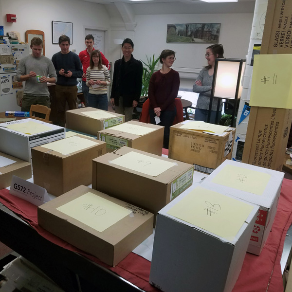 Figure 3. The tile and materials selection process. Photo: Tanya Buckingham Andersen.
