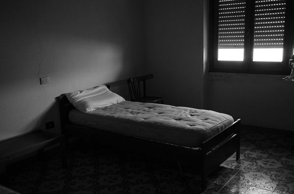Figure 11. Raffaele’s house, interior. “Every day I woke up, like he did, to go and serve the masters who, in exchange for our lives, had tossed us a few crumbs of their millions in earnings.”
