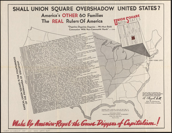 A. Cloyd Gill, America’s Other 60 Families: The Real Rulers of America (League for Constitutional Government, 1939).