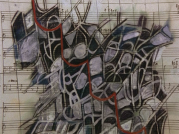 Figure 8. Peter Greenaway. 1978. Map 17 detail. A map made by an exiled pianist.
