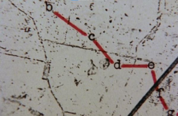 Figure 9. Peter Greenaway. 1978. Map 64 detail. This map was not especially clear.