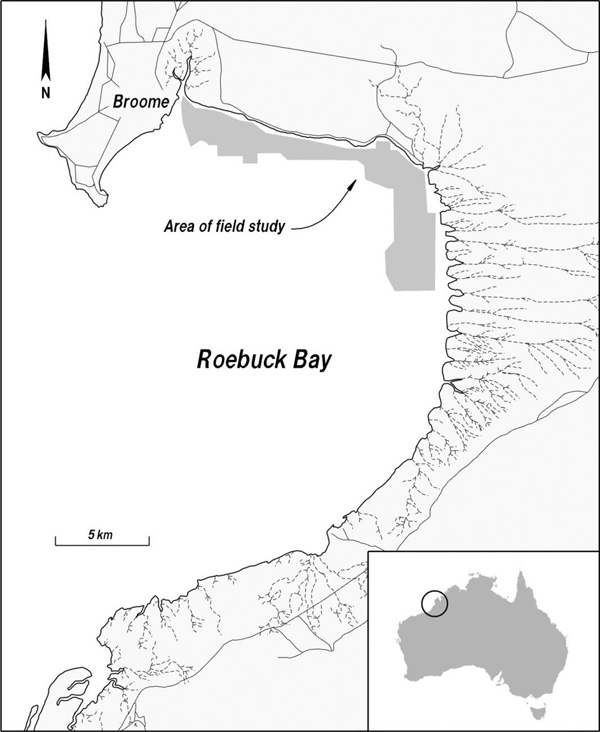 Figure 1. Sample basic location map (Carew and Hickey 2000)