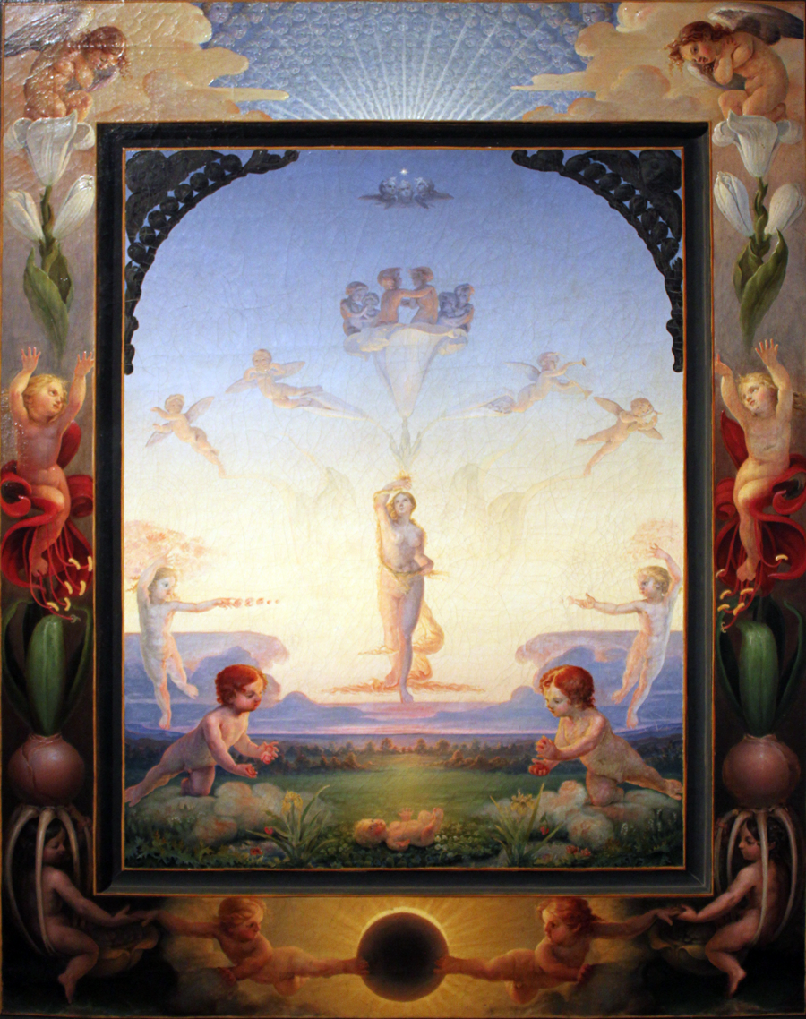 Figure 6. Philipp Otto Runge. The Morning (1809–10), 152 × 113 cm. Hamburger Kunsthalle: Hamburg, Germany.