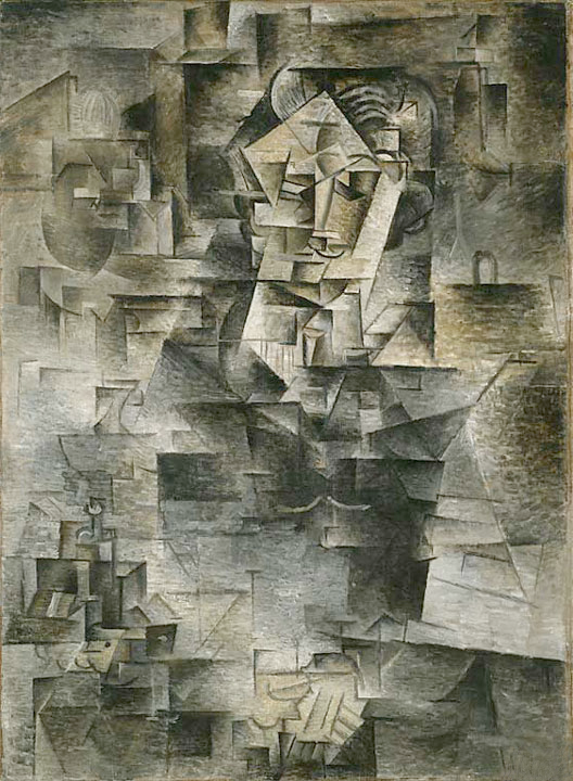 Figure 6: Picasso’s Portrait of Daniel-Henry Kahnweiler (1910)