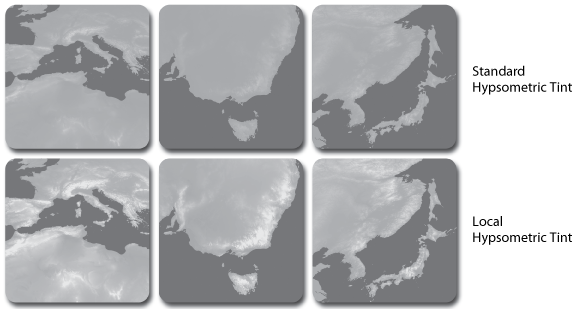 Figure 6. Detail images from Figures 3 and 5.
