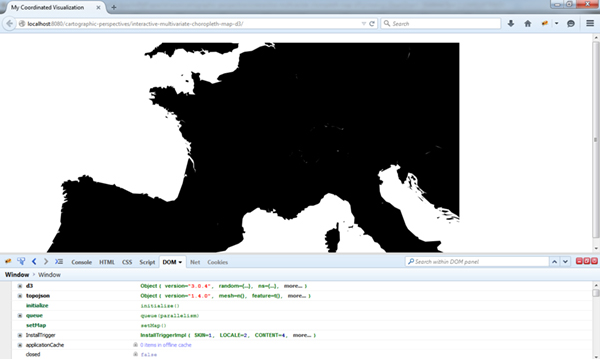 Figure 4. Drawing the basemap.