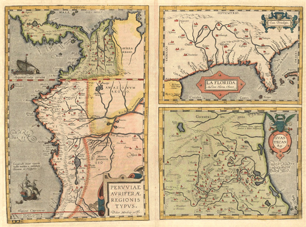 Figure 4. Geronimo Chaves’s 1591 La Florida.