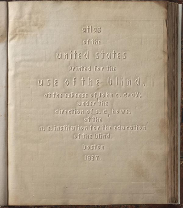 The title page of the atlas.