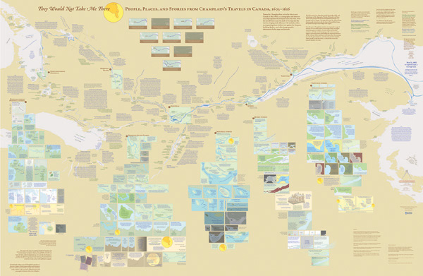 Figure 2. They Would Not Take Me There; People, Places and Stories from Champlain’s Travels in Canada, 1603–1616 by Margaret Pearce and Michael Hermann. 2008.