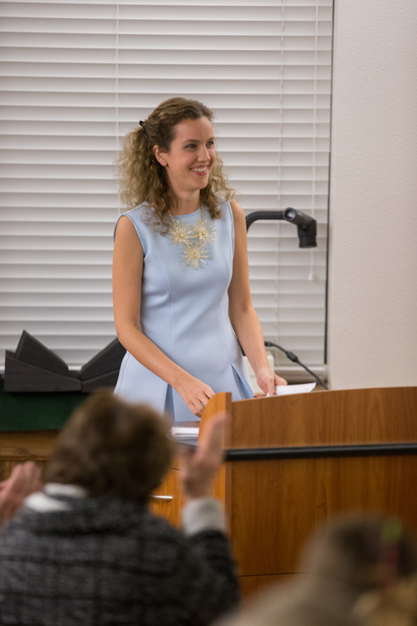 Figure 5. Exhibit attendees viewing the United Federation of Planets map.