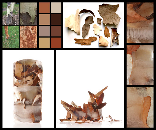 Figure 3. December collections and colour palettes.