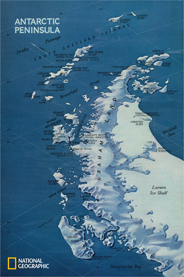 Figure 3. “Antarctic Peninsula,” November 1971.