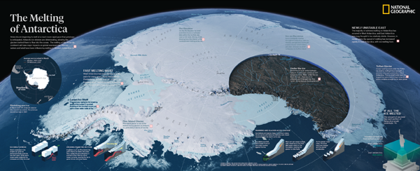 Figure 10. The addition of sea ice caused the map to feel crowded.