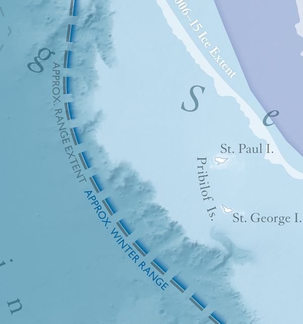 Figure 20. The line style in use on an ecological map.